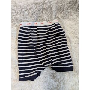 GAP Baby Navy and White Striped Pants